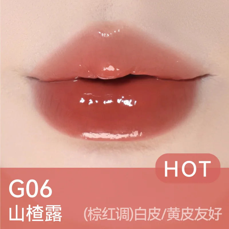 AZTK Mirror Lip Gloss – Jelly Glaze, Hydrating & Non-Sticky Lip Gloss QXL G06