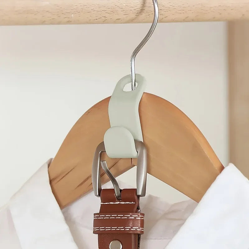 10-Pack Stackable Clothes Hanger Connectors | Space-Saving Hanger Connector Hooks QXL