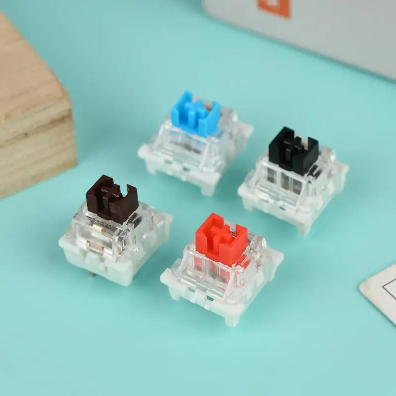50-Pack 3-Pin Tactile Switches | Hot-Swap Mechanical Keyboard Keyboard Switches QXL