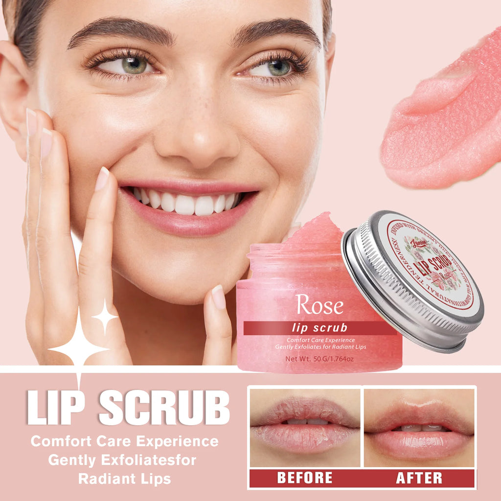 DIMOT Lip Scrub 50g | Exfoliating & Brightening Lip Treatment Lip Scrub QXL