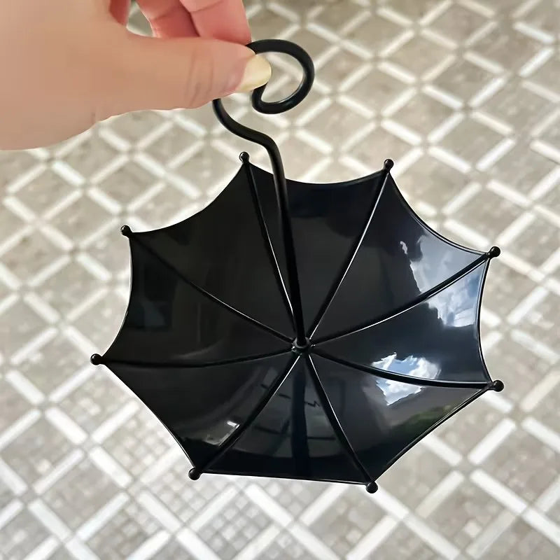 Umbrella Hanging Bird Feeder & Bath – Plastic Tray for Garden Hanging Bird Feeder QXL