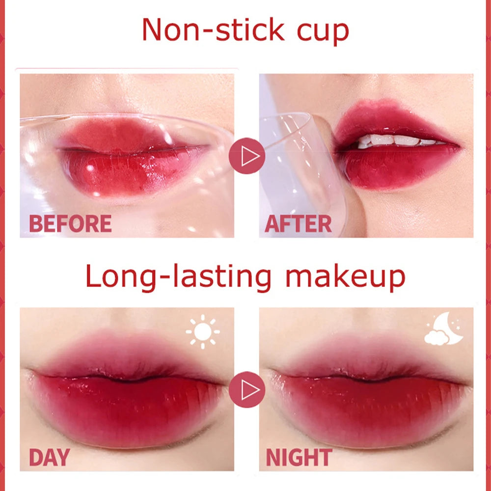 6-Color Peel-Off Lip Tint Set | Waterproof Matte Lip Stain Peel-Off Lip Tint QXL