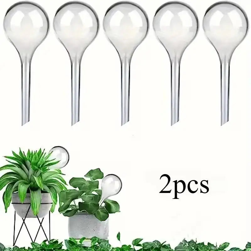 Self-Watering Globes | Adjustable Drip Irrigation 2 or 4 Pack Drip Irrigation Globe QXL