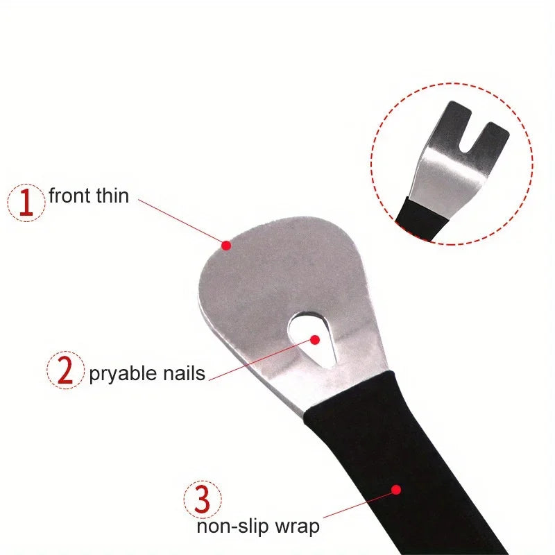 Stainless Steel Car Panel Pry Tool | Interior Trim Removal Bar Panel Removal Tool QXL