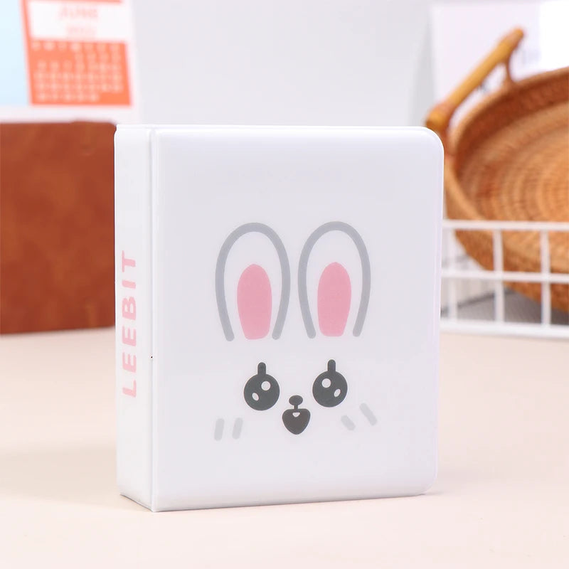 Cartoon Animal 3-Inch Kpop Photocard Binder Album – 36 Slots Mini Photo Album QXL A4