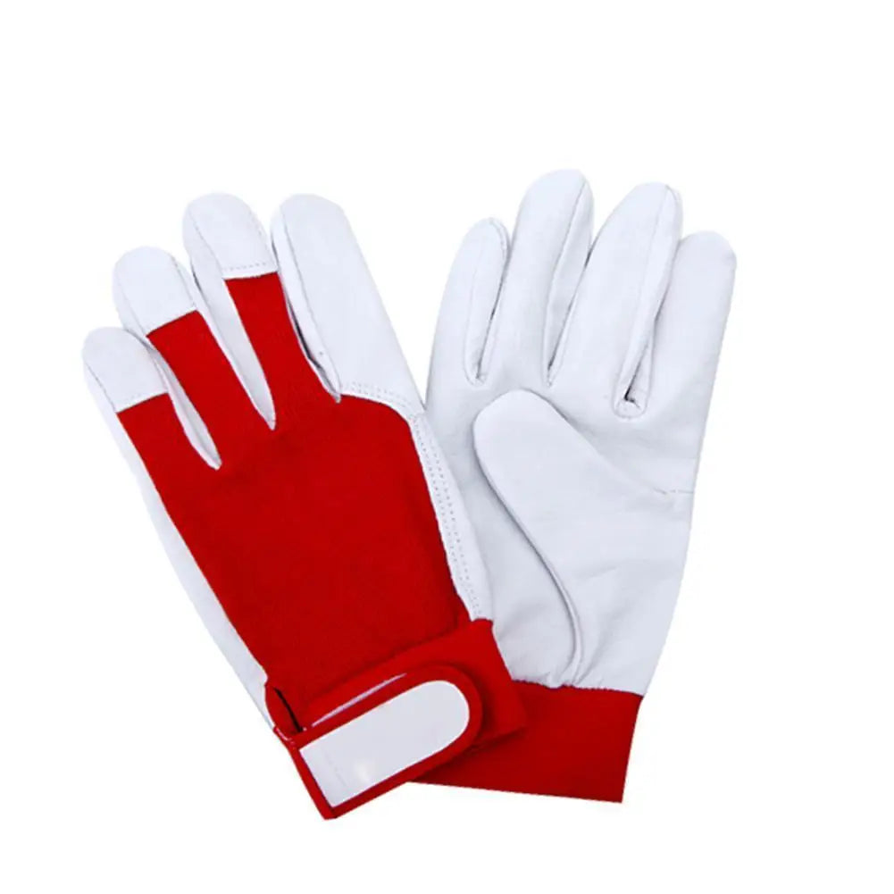 Goatskin Leather TIG MIG Welding & Mechanic Work Gloves Leather Work Gloves QXL