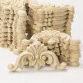 Wooden Corner Carving Decals 10/20-Pack | DIY Furniture Decor Wood Decorative Appliqué QXL 20Pcs