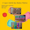 120-Color Eyeshadow Palette | Matte Shimmer Glitter Waterproof Eyeshadow Palette QXL 120 color