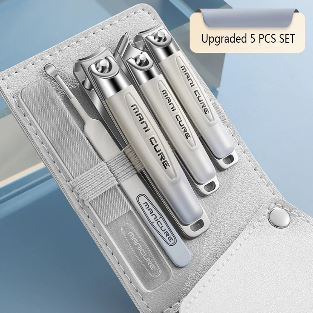 Stainless Steel Nail Clipper Set | Manicure & Pedicure Kit Nail Clipper Set QXL