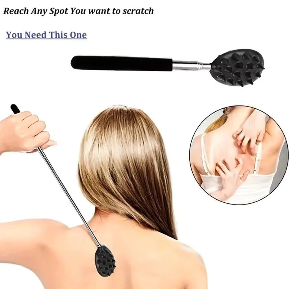 Extendable Cactus Back Scratcher & Massager – Double Head Back Scratcher Massager QXL