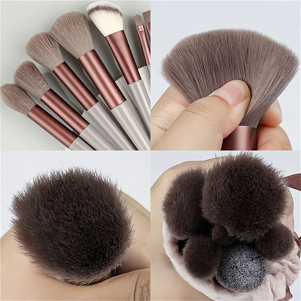 33-Piece Makeup Brush & Beauty Sponge Kit | Full Face Set Makeup Brush Kit QXL