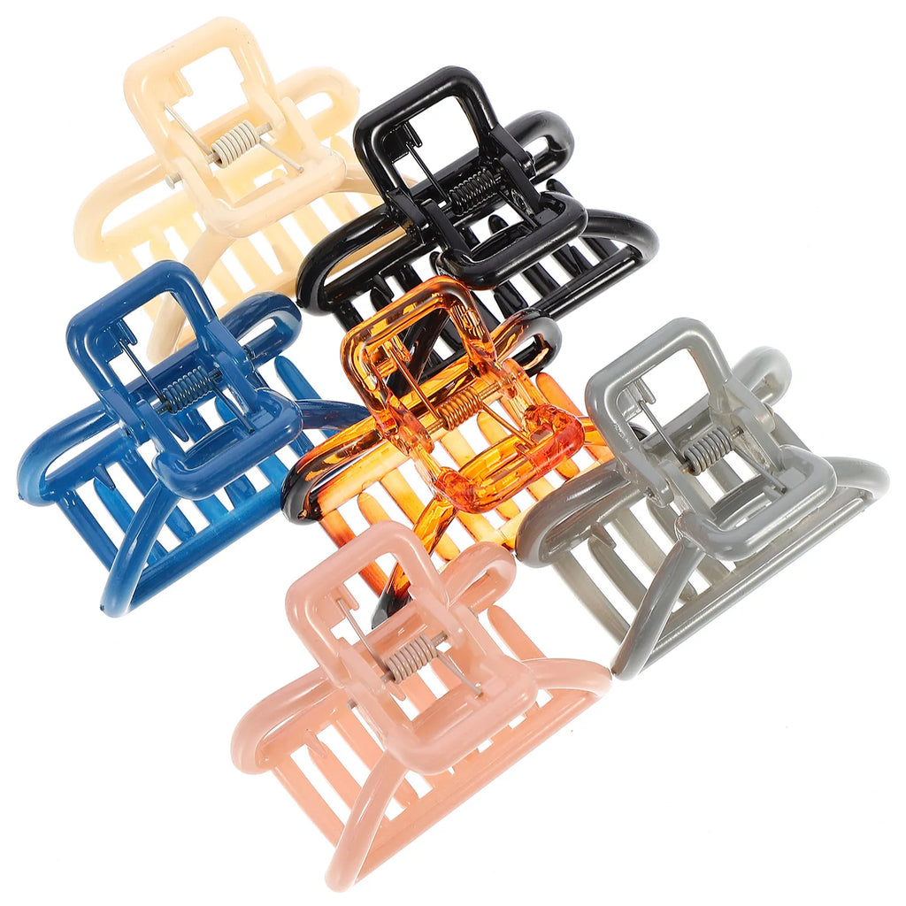 6-Pack Large Claw Clips for Women – Big Jaw Hair Barrettes Hair Claw Clips QXL