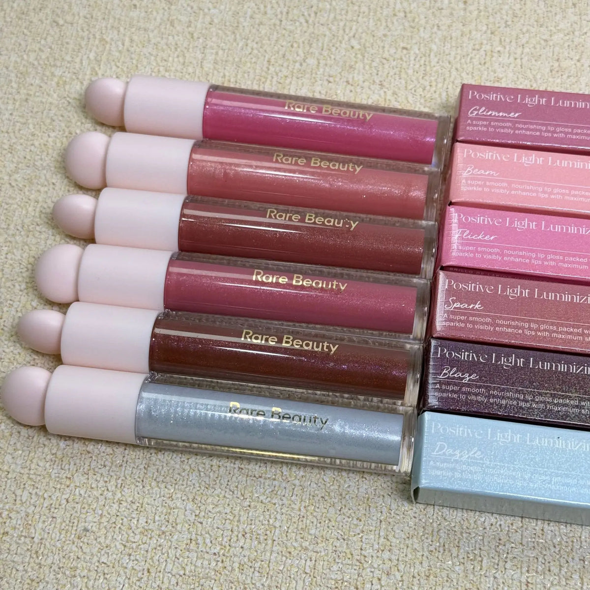 Rare Beauty Tinted Lip Oil, Lip Gloss & Glossy Lip Set Lip Gloss Set QXL