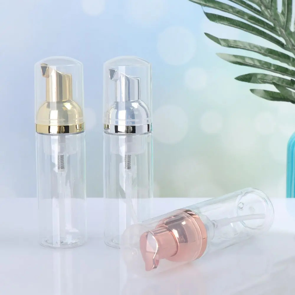Foam Pump Bottle 30/50/80ml – Refillable Rose Gold Dispenser Foam Pump Bottle QXL