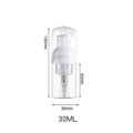 2-Pack Refillable Foam Pump Bottles 30/50/60/100ml | Soap Foam Pump Dispenser QXL 2PCS 30ml Plastic