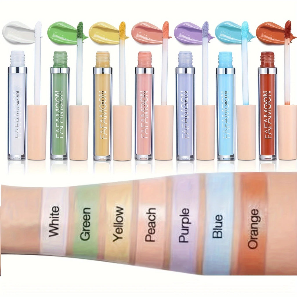 Full Coverage Liquid Concealer | Natural Finish, All Skin Tones Liquid Concealer QXL