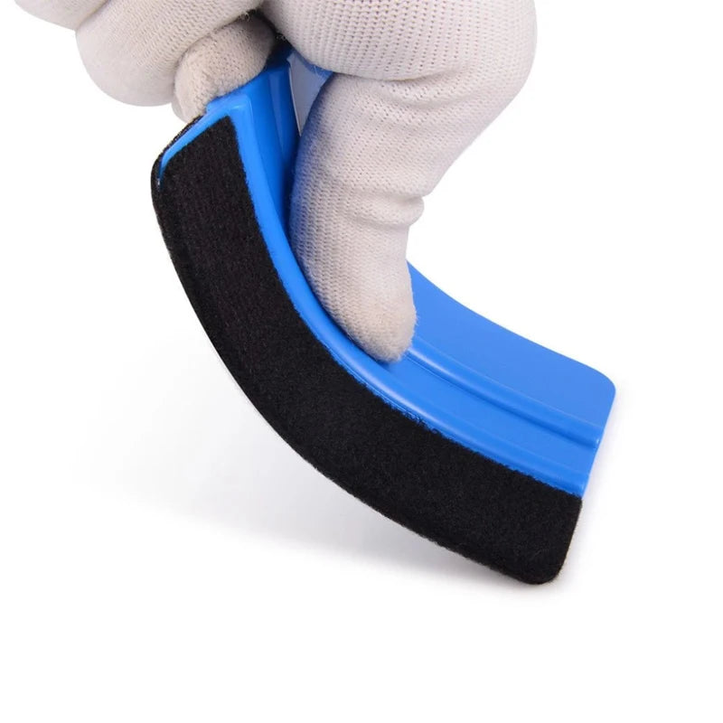 Suede Felt Vinyl Wrap Squeegee Scraper | Car Window Tint Tool Vinyl Wrap Squeegee QXL