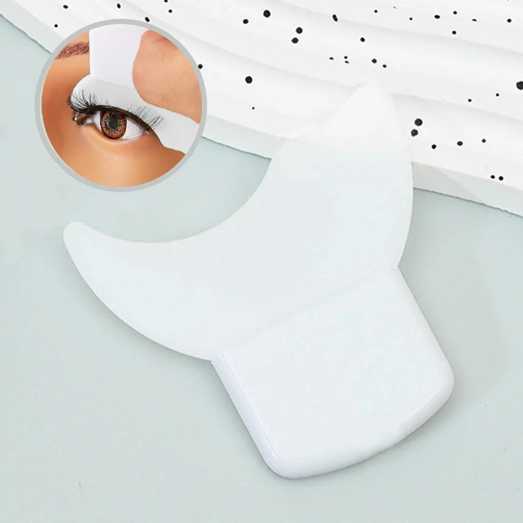 Crescent Silicone Eye Makeup Guide Tool | Eyeliner Shadow Shield Eye Makeup Guide Tool QXL WHITE