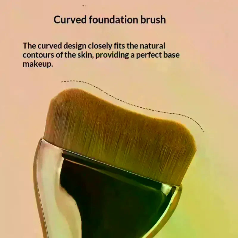 Double-Ended Makeup Brush Set | Foundation & Concealer Makeup Brush Set QXL