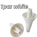 Multi-Purpose Liquid Transfer Funnel | Kitchen & DIY Use Liquid Transfer Funnel QXL 1pcs white