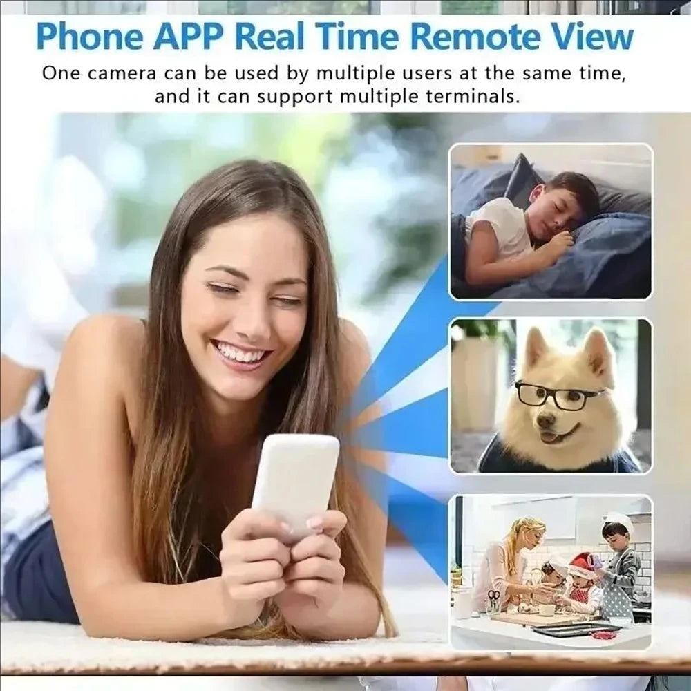 1080P Mini WiFi Camera | Night Vision Baby Monitor & Security WiFi Security Camera QXL