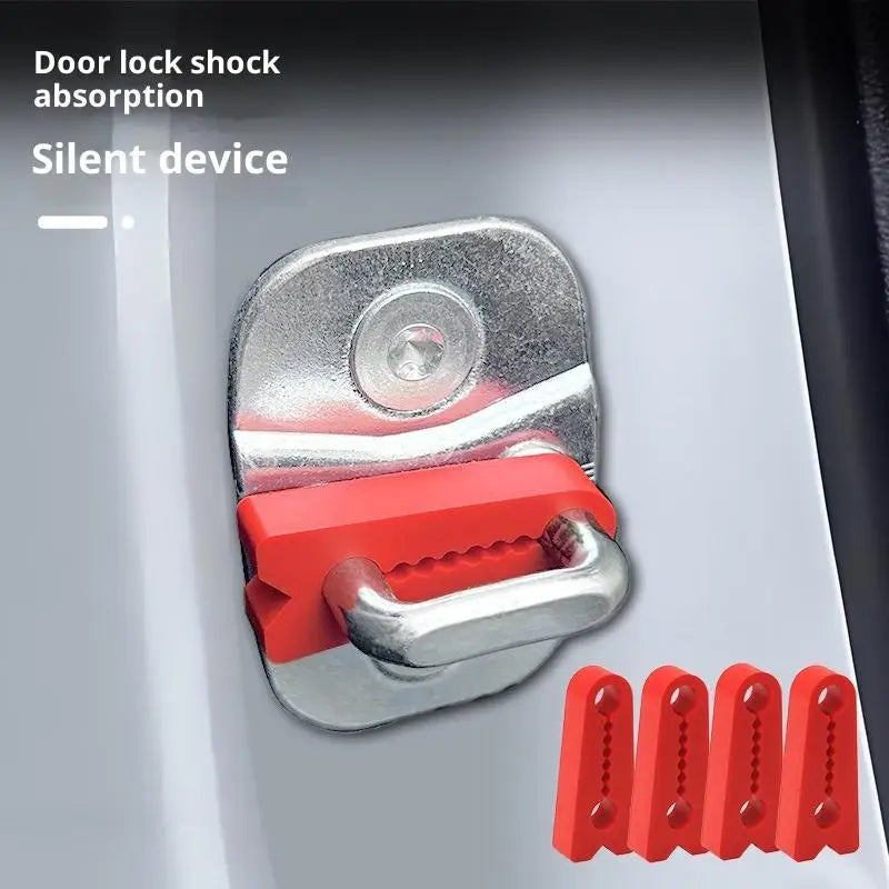 4-Pack Car Door Lock Damper Buffer | Noise Dampening Protector Door Lock Damper QXL