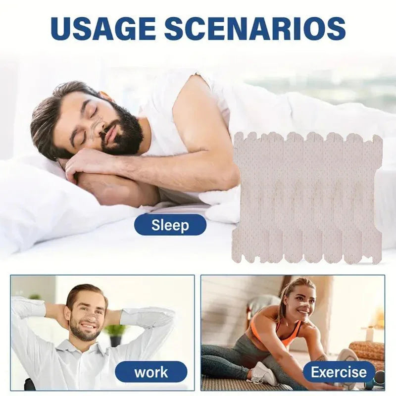 Nasal Strips for Better Breathing & Sleep | 10, 30, 60 Pack Nasal Breathing Strips QXL