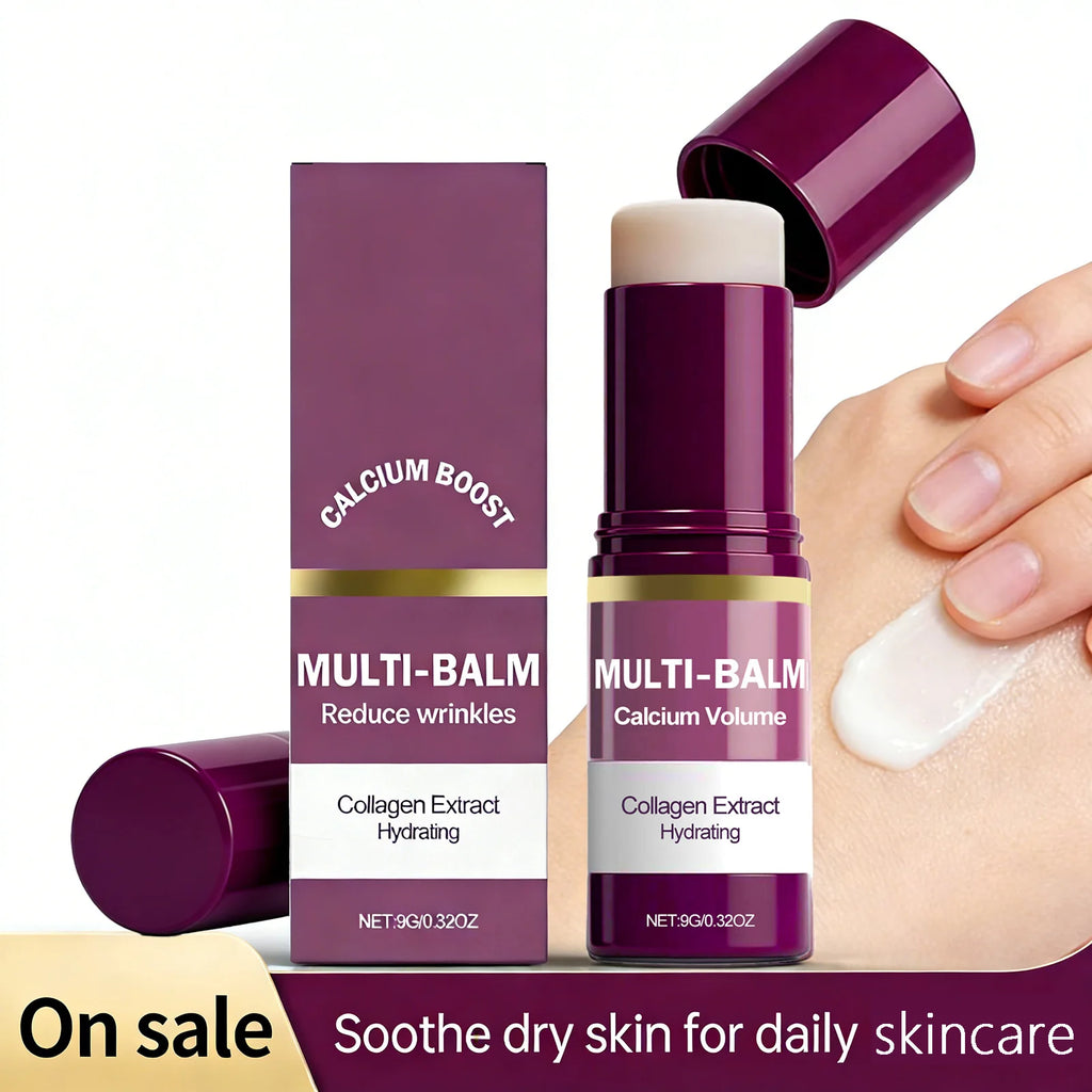 Calcium Solid Cream Stick | Anti-Aging Face Moisturizer Anti-Aging Cream Stick QXL