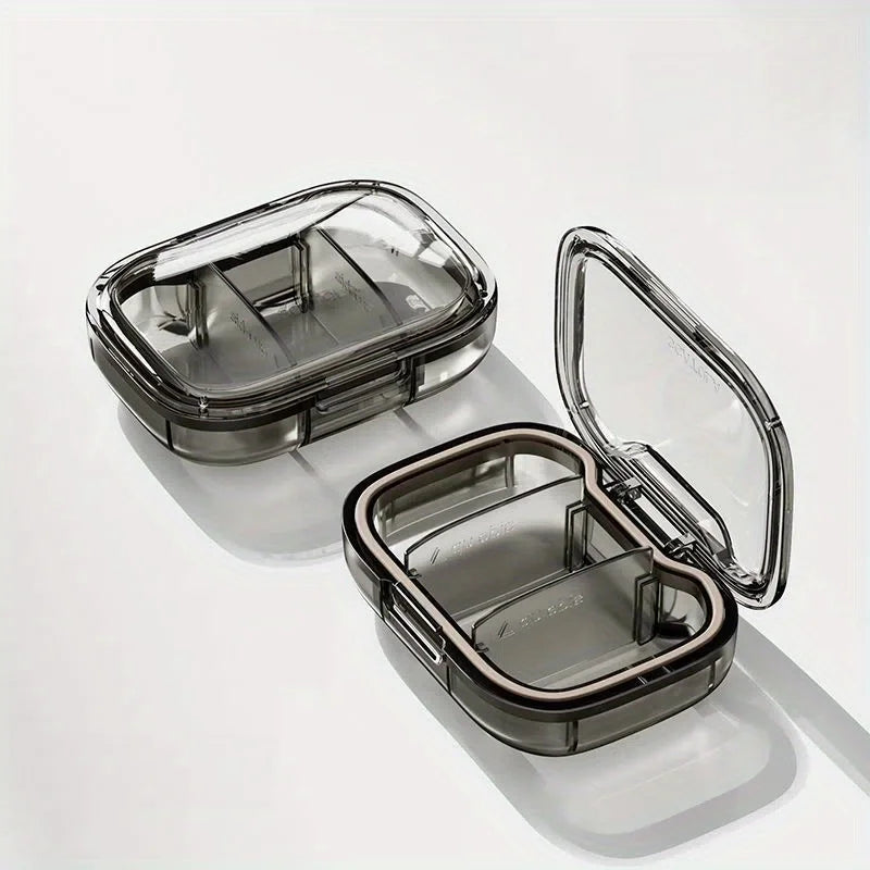 Portable Pill Organizer & Splitter | Compact Travel Pill Box Pill Organizer Box QXL