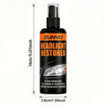 Car Headlight Restorer Spray | Fix Oxidation & Yellowing Headlight Restorer Spray QXL Default Title