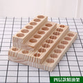 4-Layer Wood Essential Oil Storage Rack & Display Stand Essential Oil Shelf QXL 4 layer