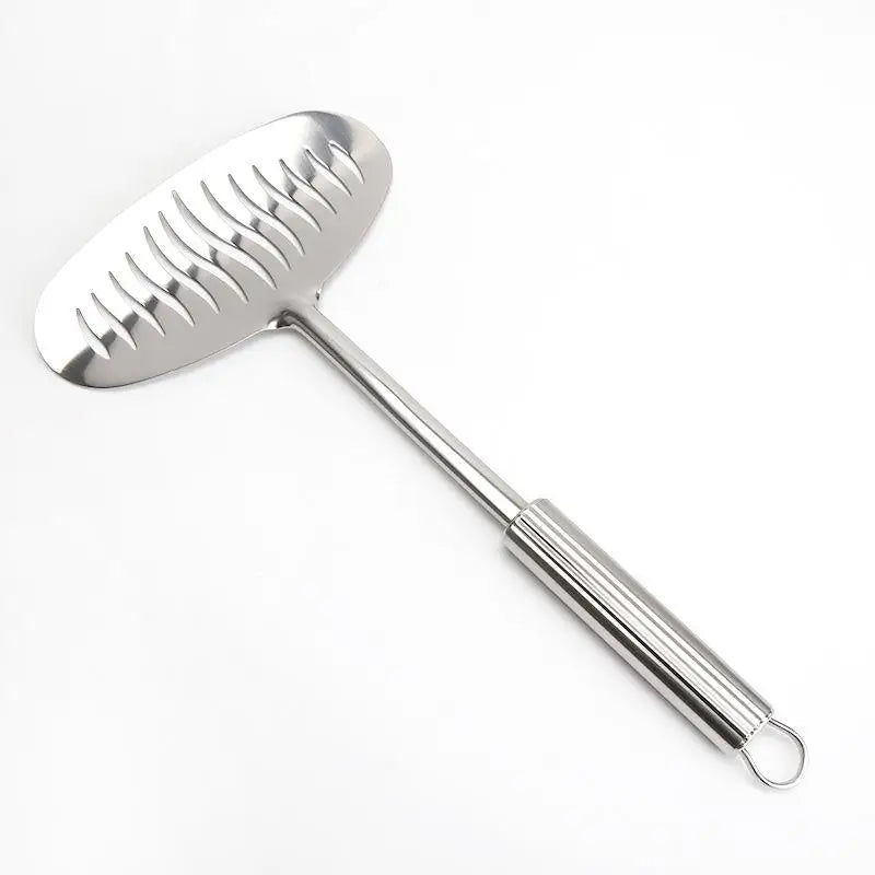 Large Stainless Steel Fish Spatula | Slotted Turner Shovel Kitchen Spatula QXL 1pc
