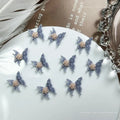 20-Pc 3D Luminous Nail Charms | Flower Butterfly Bow Resin Set Nail Art Charms QXL 20pcs