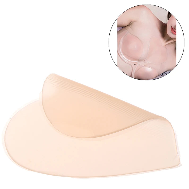 Silicone Chest Wrinkle Pad | Reusable Heart-Shaped Overnight Silicone Wrinkle Pad QXL