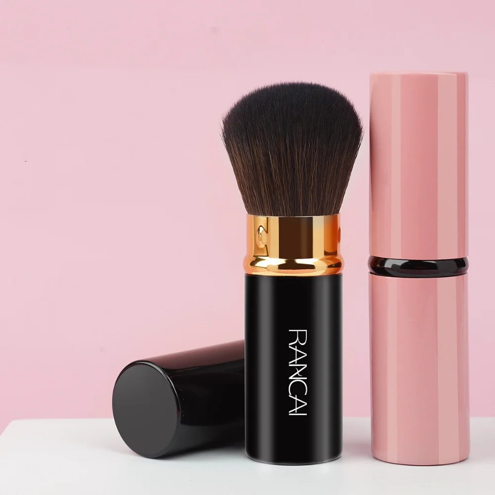 Mini Retractable Powder & Blush Brush | Portable Travel Brush Retractable Makeup Brush QXL