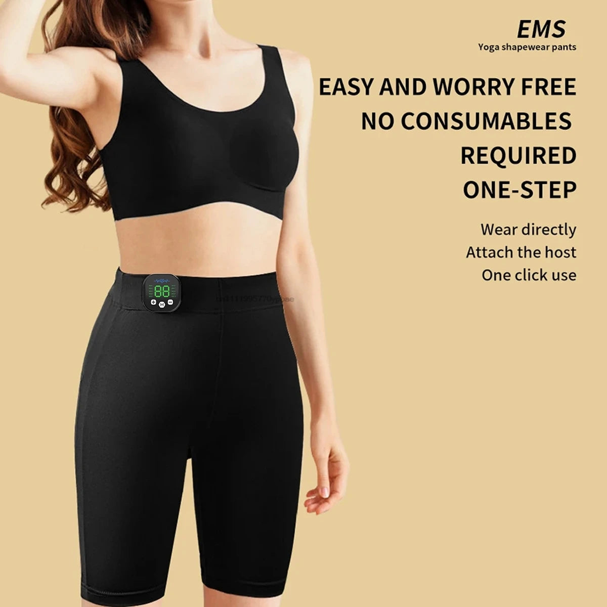 EMS Hip Lift Shorts | Acupoint Massage Shapewear for Women EMS Massage Shapewear QXL