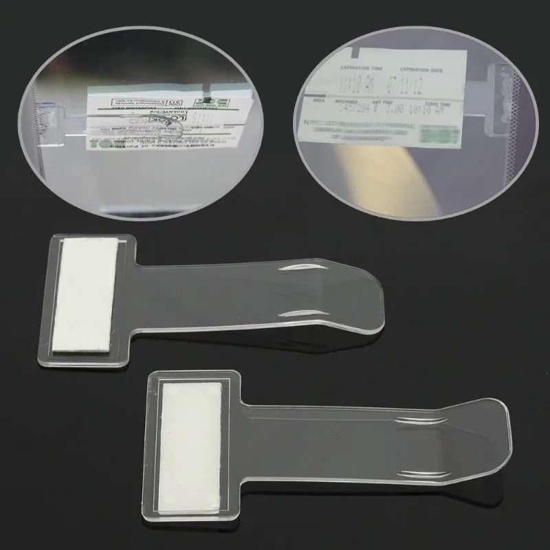Temporary Parking Ticket Holder | Car Windshield Card Holder Car Card Holder QXL
