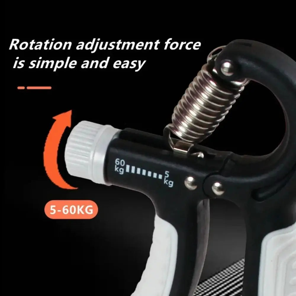 Adjustable Hand Grip Strengthener 5–60kg | Finger & Wrist Trainer Hand Grip Strengthener QXL