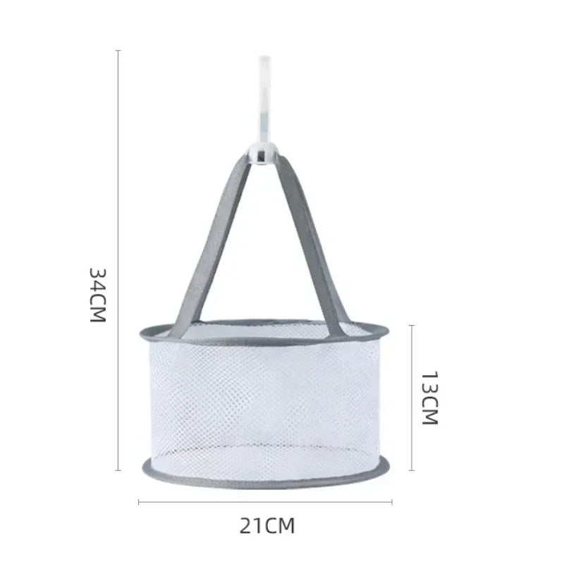 21cm Mesh Drying Bag for Makeup Brushes & Powder Puffs Brush Drying Bag QXL