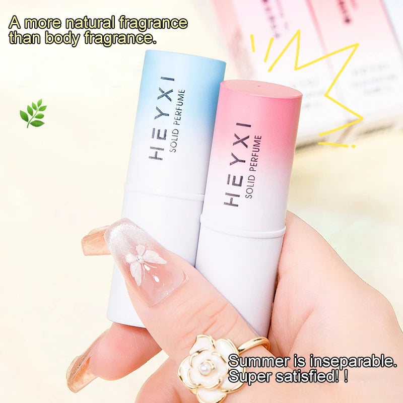 4-Pack Solid Perfume Balm Set | 4 Fresh Travel-Size Scents Solid Perfume Balm QXL