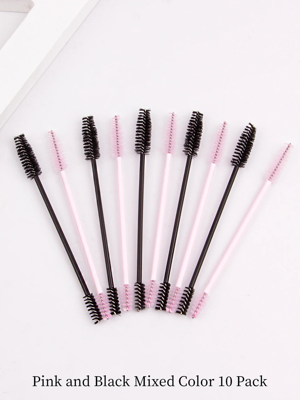 Double-Ended Spoolie Eyebrow & Eyelash Brush | Bendable Comb Spoolie Eyebrow Brush QXL