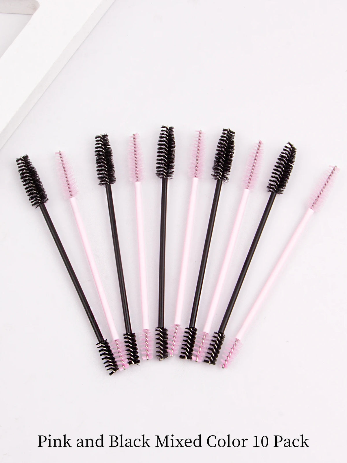 Double-Ended Spoolie Eyebrow & Eyelash Brush | Bendable Comb Spoolie Eyebrow Brush QXL