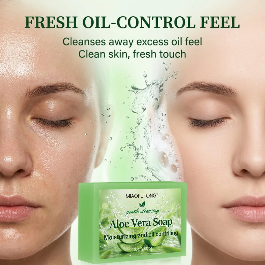 Aloe Vera Glycerin Bar Soap – Moisturizing Body Cleanser Moisturizing Bar Soap QXL