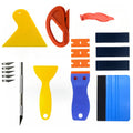 Auto Vinyl Wrap Tool Kit – Squeegee, Knife & Scraper Set Vinyl Wrap Tool Kit QXL 18pcs