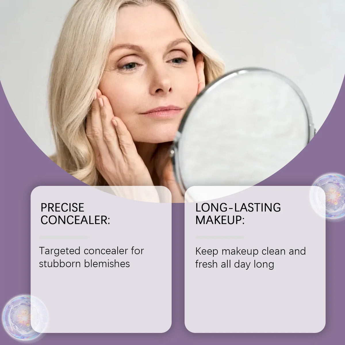 Lightweight Full-Coverage Concealer Cream | All Skin Types 74g Concealer Cream QXL