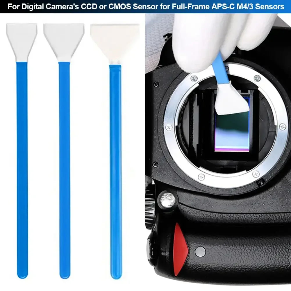 5-Pack Camera Sensor Cleaning Swabs | Full-Frame APS-C M4/3 Camera Sensor Swabs QXL