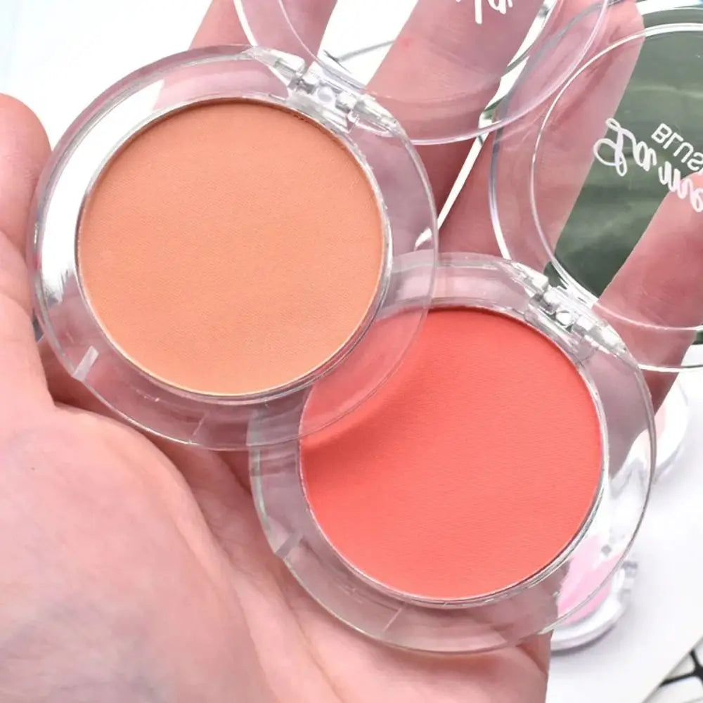 Matte Monochrome Blush | 6-Color Mineral Pigment Face Blusher Matte Face Blush QXL
