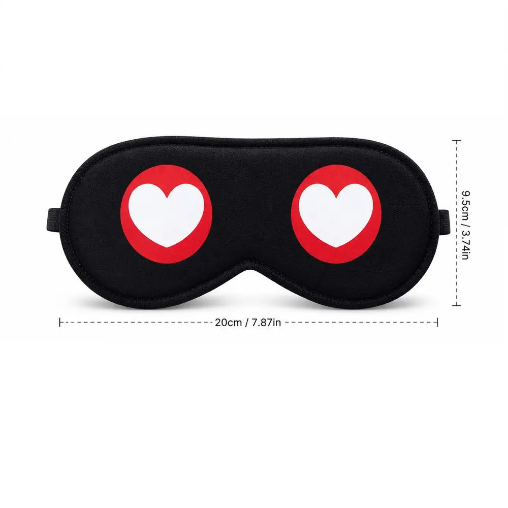 Cartoon Sleep Mask – Light Blocking Concave Eye Mask Unisex Sleep Eye Mask QXL