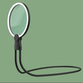 3X Hands-Free LED Magnifier with 24 Lights | USB Rechargeable LED Magnifier QXL Magnifying Glass