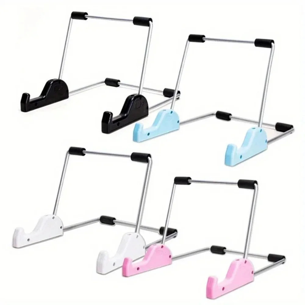 Foldable Aluminum Tablet Stand | Adjustable iPad & Laptop Holder Tablet Stand QXL